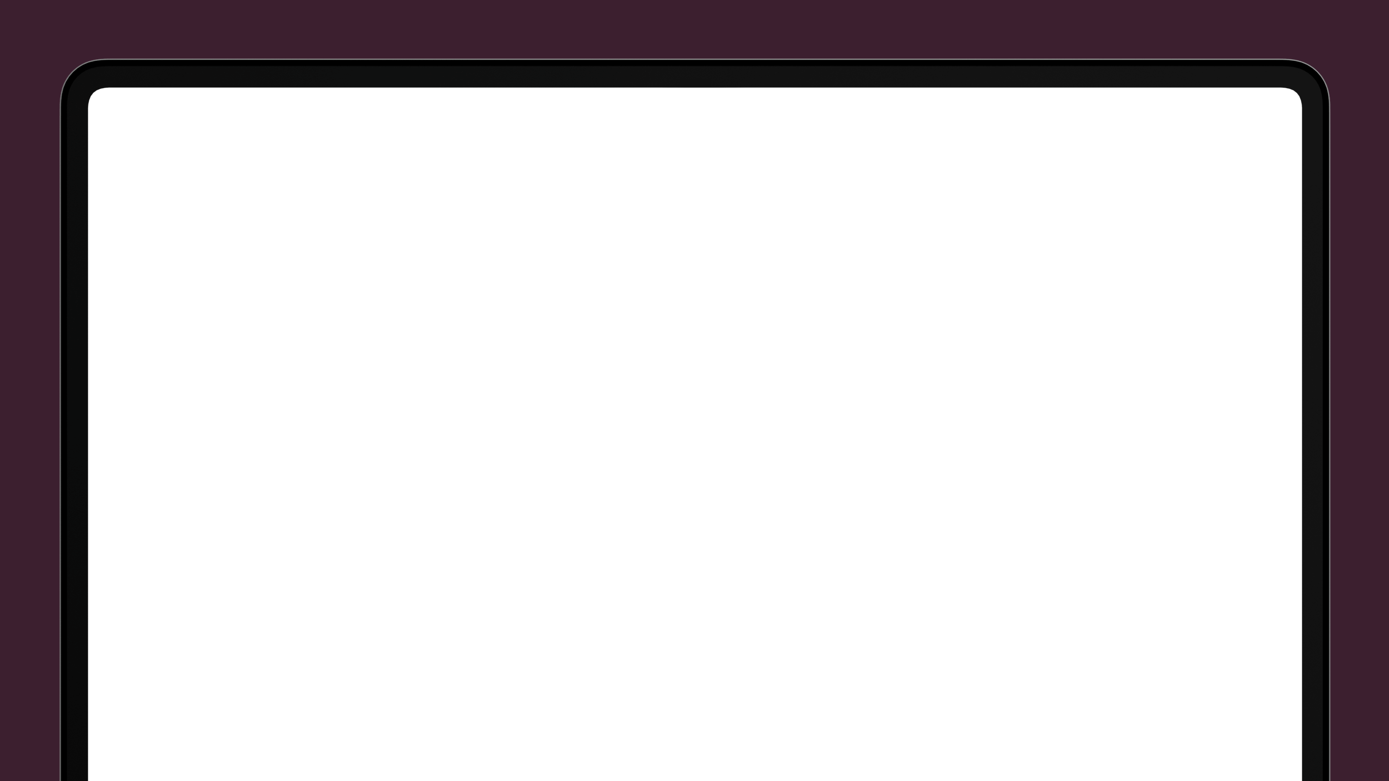 Mockup screen dark